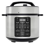 6-Quart Electric Pressure Cooker with 12 Functions