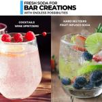 ICO 10-Pack Food Grade CO2 Cartridges for Soda Makers