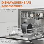 6-Quart Electric Pressure Cooker with 12 Functions