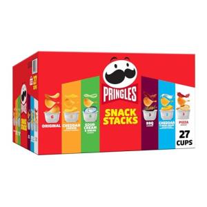 Pringles Variety Pack Snack Stacks (27 Cups)