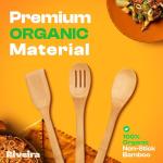 Bamboo Cooking Spoon Set - 3 Pieces