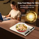 Portable Silicone Food Warming Mat with Temp Control