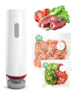 Compact Handheld Vacuum Sealer with 30 Bags