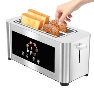 Smart 4-Slice Touch Screen Toaster with LCD Display