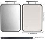 Stainless Steel Scratch-Resistant Cutting Board, 15"x11