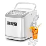 Portable Ice Maker with 2 Sizes - 9 Ice Cubes