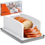 Adjustable Bread Slicer with Crumb Tray