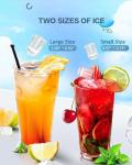 Portable Ice Maker with 2 Sizes - 9 Ice Cubes