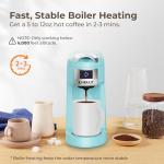 CHULUX Aqua Single Serve K Cup Coffee Maker