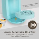 CHULUX Aqua Single Serve K Cup Coffee Maker