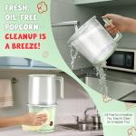 High Popping Rate Electric Air Popcorn Maker