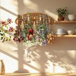 AquaLume Space-Saving Herb Drying Rack