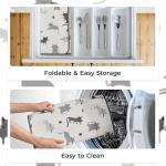 FreshMint Absorbent Dish Drying Mats Set, 2 Pack