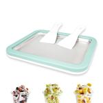 Mint Green Rolled Ice Cream Maker for Families
