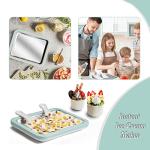 Mint Green Rolled Ice Cream Maker for Families