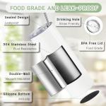 Kocdam 20oz Sublimation Tumblers with Lids and Straws