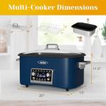 Sunvivi 12-in-1 Programmable Slow Cooker and Roaster