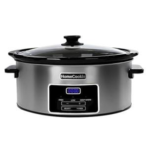 8-Quart Digital Slow Cooker with Timer
