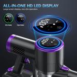 Bieiao Cordless Stick Vacuum with LED Display