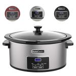 8-Quart Digital Slow Cooker with Timer