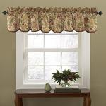 Waverly Floral Rod Pocket Window Valance, 50" x 15