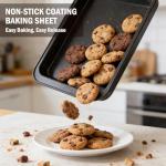 Nonstick Baking Sheet Pan Set of 3