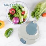 Sorgenfrei 4.3 Qt Salad Spinner with Locking Lid