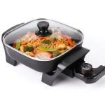 I-Keukenn 12"x9" Non-Stick Electric Skillet