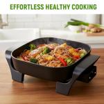 I-Keukenn 12"x9" Non-Stick Electric Skillet