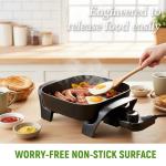 I-Keukenn 12"x9" Non-Stick Electric Skillet
