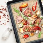 Set of 6 Non-Stick Silicone Baking Mats