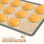 Set of 6 Non-Stick Silicone Baking Mats