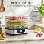 Electactic Food Dehydrator with 5 BPA-Free Trays