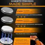 Tenovu Supply Magnetic Rolling Knife Sharpener Kit