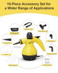 KOK Portable Handheld Steam Cleaner with 10 Attachments