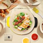 Tortilla Crimper Press with Brushes and Gloves