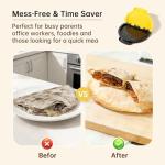 Tortilla Crimper Press with Brushes and Gloves