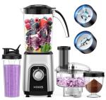 KOIOS 4-in-1 Blender and Food Processor Combo