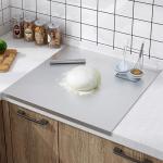 Stainless Steel Non-Slip Cutting Board for Kitchen