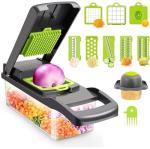 16-in-1 Handheld Vegetable Mandoline Slicer Chopper