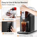 ZABINS 2L Slushie Machine with LED Display