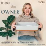 Mora 9x13 Porcelain Baking Dish - Oven Safe