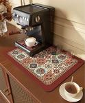 Cciphy Colorful Coffee Maker Mat for Countertops
