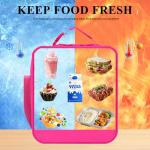 Cute Insulated Lunch Box for Kids and Teens