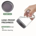 16 OZ Glass Meal Prep Jars - 4 Pack