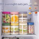 16 OZ Glass Meal Prep Jars - 4 Pack