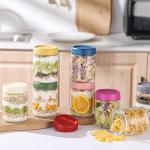 16 OZ Glass Meal Prep Jars - 4 Pack