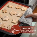 3 Pack Non-Stick Silicone Baking Mats