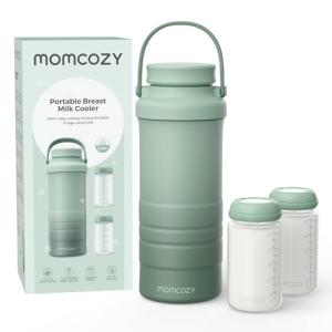 Momcozy 22oz Portable Breast Milk Cooler with Bottles
