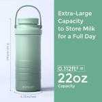 Momcozy 22oz Portable Breast Milk Cooler with Bottles